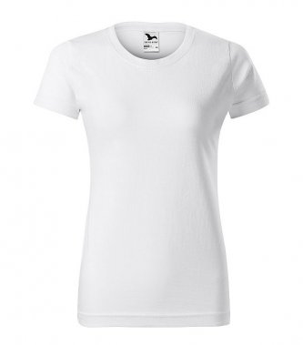 Tri�ko d�mske Basic, Adler 134 BIELA
