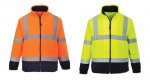 Bunda fleece HiVis dvojfarebn