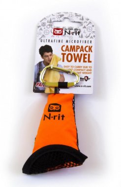CAMPACK Towel s karabinou ve�. S